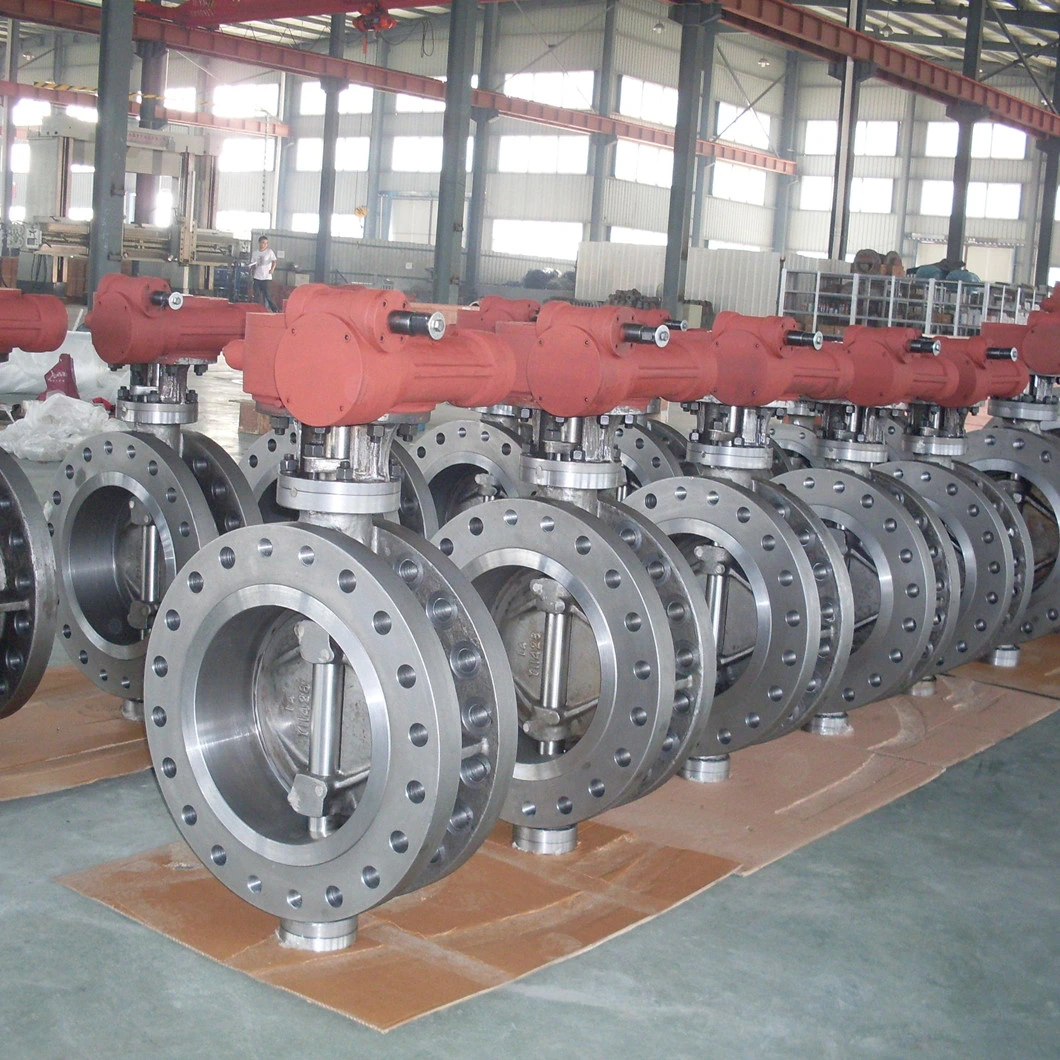 API609 Stainless Steel Flanged Triple Offset Butterfly Valve