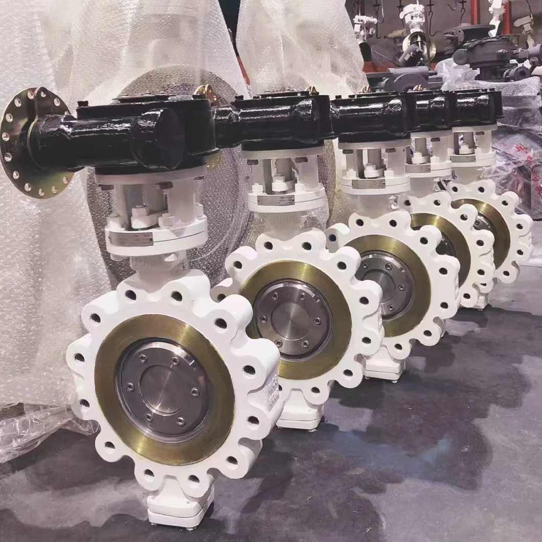 Stainless Steel Triple Offset Butterfly Valves Lug Type Metal Seated 6′′ 300lb