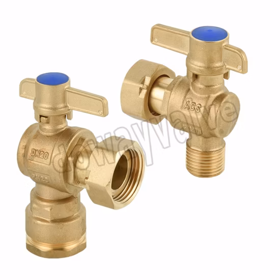 Bmag Cw617n Dzr CZ122 Cw602n HDPE 파이프용 황동 불가촉 방지 사기 방지 자기 잠금 가능 볼 밸브